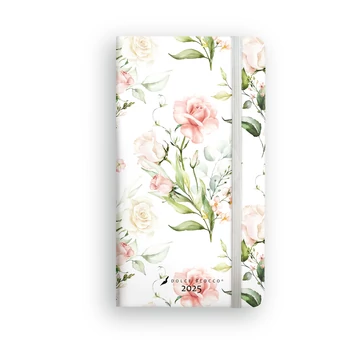 Dolce Blocco Secret Pocket Planner 2025 Queens Rose