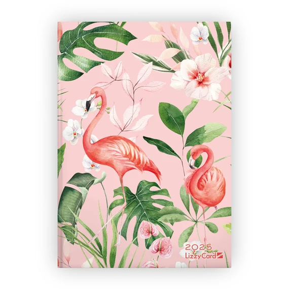 Napi Tervező B6 design 2025 Tropical Flamingo