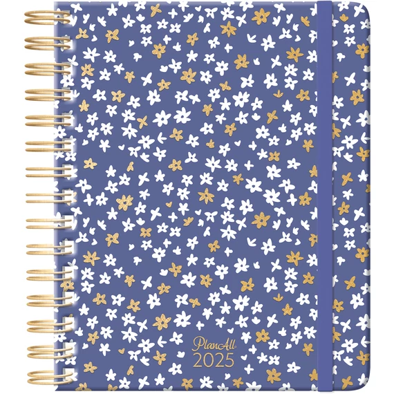 Planall Classic Spirál heti tervező 2025 Tiny Tint