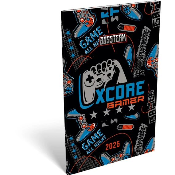 A6 tűzött zsebnaptár 2025 Bossteam Xcore