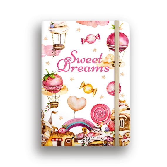 Dolce Blocco Secret Calendar B6 2025 Sweet Dreams