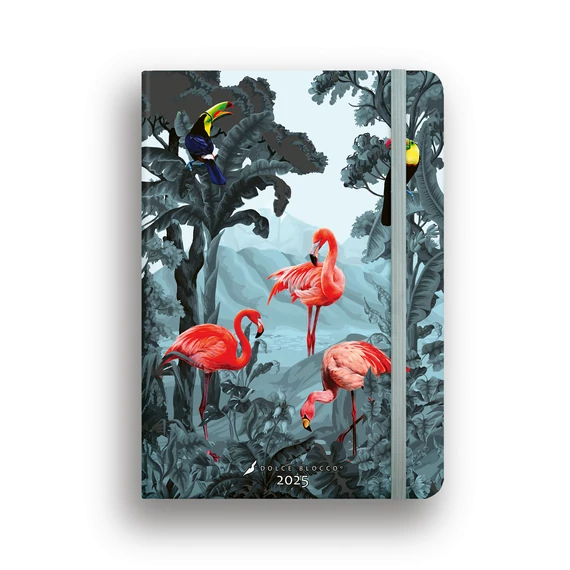 Dolce Blocco Secret Diary B6 2025 Pink Valley