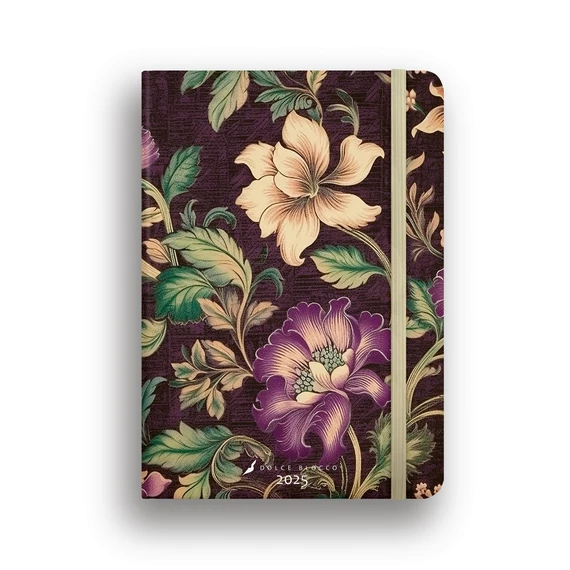 Dolce Blocco Secret Diary B6 2025 Purple Royal