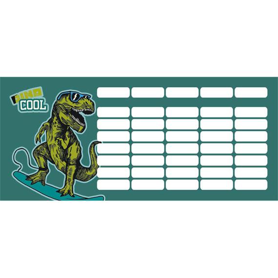 Órarend mini, Dino, Cool