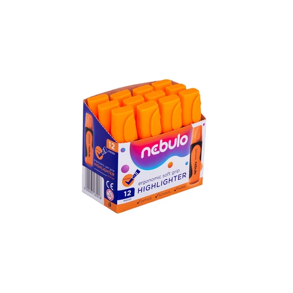 Nebulo Szövegkiemelő, neonnarancs SZK-1-NN