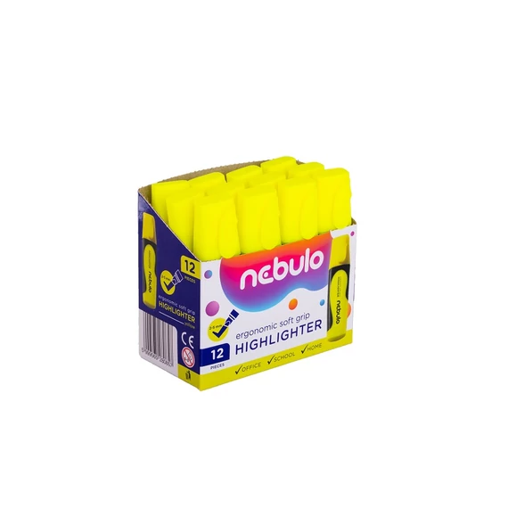 Nebulo Szövegkiemelő,neonsárga SZK-1-NS