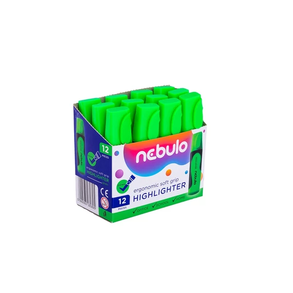 Nebulo Szövegkiemelő,neonzöld SZK-1-NZ