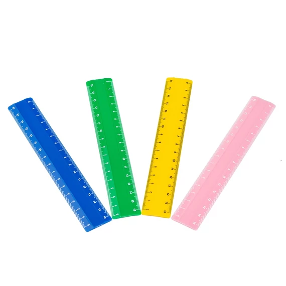 Nebulo Vonalzó, 16 cm-es, vegyes színek V-1-16