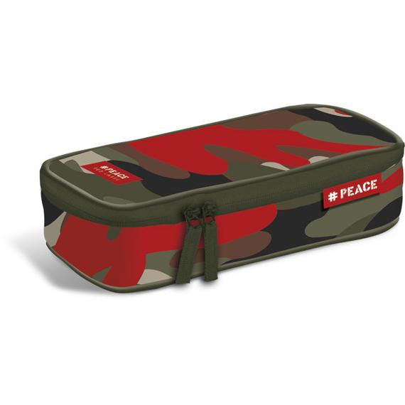 Tolltartó textil bedobós, #Peace, Red Label