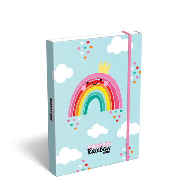 Füzetbox A/5, Lollipop, Happy Rainbow