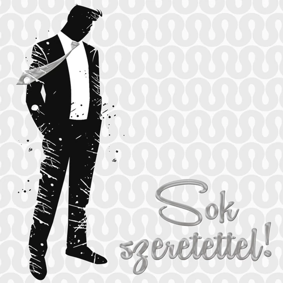 Alkalmi négyzetes képeslap, NA09