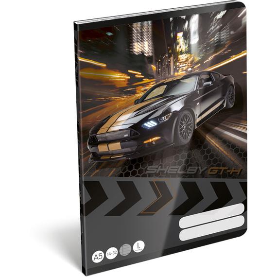 Füzet, tűzött A/5, 1.o. FSC, Ford, SHELBY GT-H
