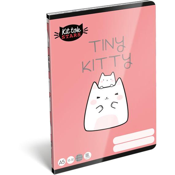 Füzet tűzött A/5 3.o. KitTok Catto FSC