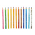 Kép 2/2 - Astra Jumbo színes ceruza készlet szivárvány 12 ajándék hegyezővel